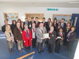 DG Iain MacDonald and The St Andrews HS Interact Club